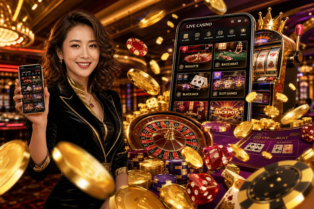 jjj3 Casino Live Dealer Baccarat ကစားနည်း